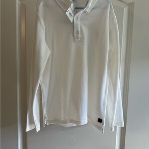 Janie and Jack White Polo Shirt